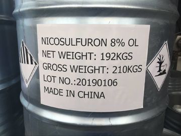 Nicosulfuron 80g/L OD의 유백색 백색 액체, 옥수수를 위한 잎이 넓은 담배 잔디 살인자